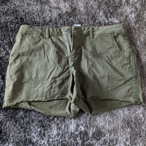 Time and Tru Pants - Time and Tru Olive Green Shorts Women's Size 16